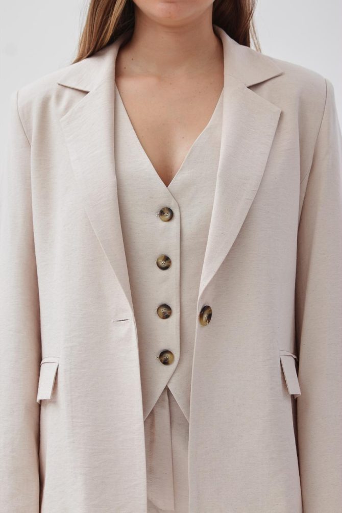 Blazer Tencel - Imagen 3